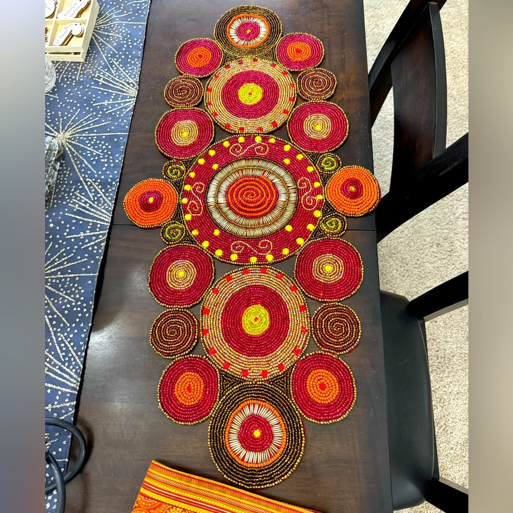 Pier 1 decorative beaded runner